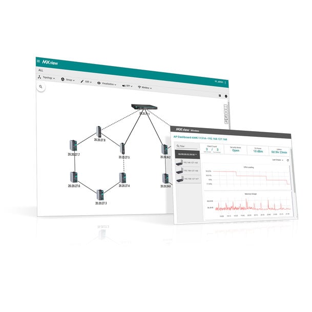 Moxa entwickelt MxView-Wireless, ein Zusatzmodul für MXview zur Bewältigung der Herausforderungen beim WLAN-Management in der intelligenten Fertigung